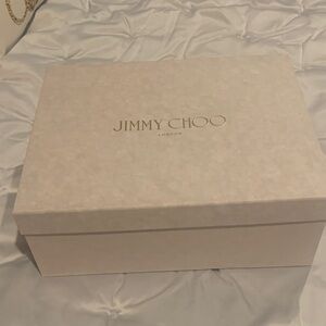 Jimmy Choo Cream Shoe Box